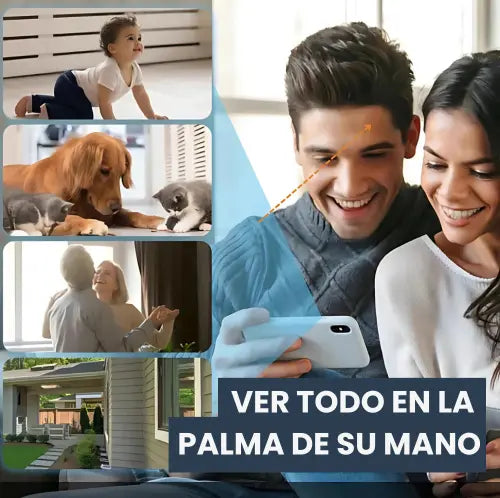 [PAGUE 1, LEVE 2] VIGILANCIA360 - MINI CAMARA ESPÍA WI-FI